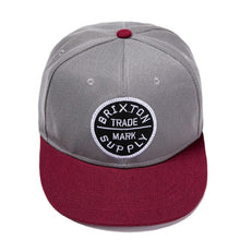 Load image into Gallery viewer, Flat Hat Along Male Han Edition Hip-hop Cap Wet Summer Joker Fashion Popular Logo Baseball Cap Leisure Female Flat Brim Cap - Larry's Anything Goes