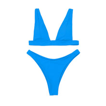 Load image into Gallery viewer, New Sexy Bikini 2022 Solid Swimsuit Women Swimwear Push Up Bikini Set Brazilian Bathing Suit Summer Beach Wear Swimming Suit XL - Larry&#39;s Anything Goes