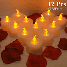 Load image into Gallery viewer, 6/24Pcs Flameless LED Candles Tea Light Creative Lamp Battery Powered Home Wedding Birthday Party Decoration Lighting Dropship - Larry's Anything Goes