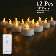Load image into Gallery viewer, 6/24Pcs Flameless LED Candles Tea Light Creative Lamp Battery Powered Home Wedding Birthday Party Decoration Lighting Dropship - Larry's Anything Goes