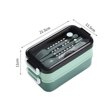 Load image into Gallery viewer, Lunch Box Bento Box for School Kids Office Worker 3layers Microwae Heating Lunch Container Food Storage Box - Larry's Anything Goes