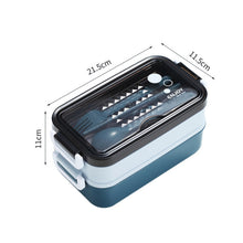Load image into Gallery viewer, Lunch Box Bento Box for School Kids Office Worker 3layers Microwae Heating Lunch Container Food Storage Box - Larry's Anything Goes