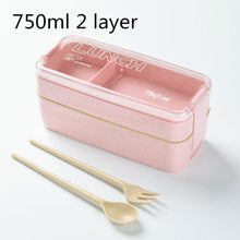 Load image into Gallery viewer, Lunch Box Bento Box for School Kids Office Worker 3layers Microwae Heating Lunch Container Food Storage Box - Larry's Anything Goes