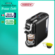 Load image into Gallery viewer, HiBREW Coffee Machine 19Bar 4in1 Multiple Capsule Expresso  Cafetera Dolce Milk&Nexpresso Capsule ESEpod  Ground Coffee Pod H2 - Larry's Anything Goes