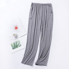Load image into Gallery viewer, Summer Men's Modal Sleeping Pants Solid Sleep Trousers Mens Pajamas Bottoms Soft Sleepwear Pyjama Homewear 2022 Spring autumn - Larry's Anything Goes