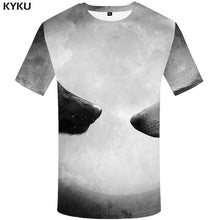 Load image into Gallery viewer, KYKU Skull T Shirt Men Devil Tshirt Punk Rock Clothes 3d T-shirt Hip Hop Tee Casual Cool Mens Clothing 2018 New Summer Top Homme - Larry's Anything Goes
