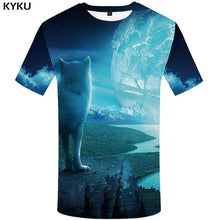 Load image into Gallery viewer, KYKU Skull T Shirt Men Devil Tshirt Punk Rock Clothes 3d T-shirt Hip Hop Tee Casual Cool Mens Clothing 2018 New Summer Top Homme - Larry's Anything Goes