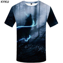 Load image into Gallery viewer, KYKU Skull T Shirt Men Devil Tshirt Punk Rock Clothes 3d T-shirt Hip Hop Tee Casual Cool Mens Clothing 2018 New Summer Top Homme - Larry's Anything Goes