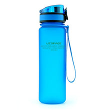 Load image into Gallery viewer, Explosion Sport Water Bottles 500/650ML 1L Protein Shaker Outdoor Travel Portable Leakproof Tritan plastic Drink Bottle BPA Free - Larry's Anything Goes