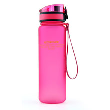 Load image into Gallery viewer, Explosion Sport Water Bottles 500/650ML 1L Protein Shaker Outdoor Travel Portable Leakproof Tritan plastic Drink Bottle BPA Free - Larry's Anything Goes