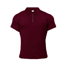 Load image into Gallery viewer, Muscleguys Man Fashion Polo Shirt Casual Fashion Plain Color Short Sleeve High Quality Slim Polo Shirt Men Fitness Polo homme - Larry&#39;s Anything Goes