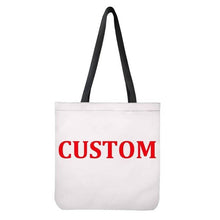 Load image into Gallery viewer, doginthehole Custom Your Own Logo/Image/Text/Name Print Women&#39;s Shopping Bags Personalized Female Canvas tote Bag Casual Bags - Larry&#39;s Anything Goes