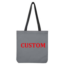 Load image into Gallery viewer, doginthehole Custom Your Own Logo/Image/Text/Name Print Women&#39;s Shopping Bags Personalized Female Canvas tote Bag Casual Bags - Larry&#39;s Anything Goes