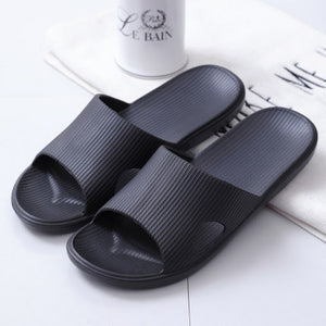 2020 New Slippers Women Summer Thick Bottom Indoor Home Couples Home Bathroom Non-slip Soft Ins Tide To Wear Cool Slippers - Larry's Anything Goes