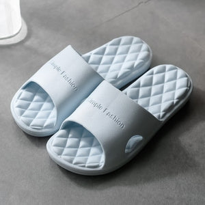 2020 New Slippers Women Summer Thick Bottom Indoor Home Couples Home Bathroom Non-slip Soft Ins Tide To Wear Cool Slippers - Larry's Anything Goes