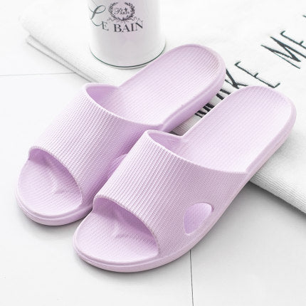 2020 New Slippers Women Summer Thick Bottom Indoor Home Couples Home Bathroom Non-slip Soft Ins Tide To Wear Cool Slippers - Larry's Anything Goes