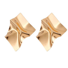 Load image into Gallery viewer, FNIO Fashion Vintage Earrings For Women Big Geometric Statement Gold Metal Drop Earrings 2020 Trendy Earings Jewelry Accessories - Larry's Anything Goes