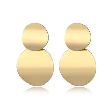 Load image into Gallery viewer, FNIO Fashion Vintage Earrings For Women Big Geometric Statement Gold Metal Drop Earrings 2020 Trendy Earings Jewelry Accessories - Larry's Anything Goes