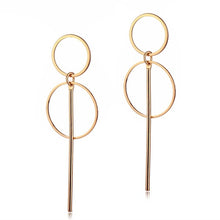 Load image into Gallery viewer, FNIO Fashion Vintage Earrings For Women Big Geometric Statement Gold Metal Drop Earrings 2020 Trendy Earings Jewelry Accessories - Larry's Anything Goes