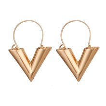 Load image into Gallery viewer, FNIO Fashion Vintage Earrings For Women Big Geometric Statement Gold Metal Drop Earrings 2020 Trendy Earings Jewelry Accessories - Larry's Anything Goes