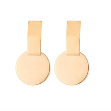 Load image into Gallery viewer, FNIO Fashion Vintage Earrings For Women Big Geometric Statement Gold Metal Drop Earrings 2020 Trendy Earings Jewelry Accessories - Larry's Anything Goes