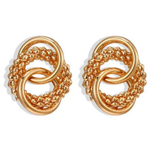 Load image into Gallery viewer, FNIO Fashion Vintage Earrings For Women Big Geometric Statement Gold Metal Drop Earrings 2020 Trendy Earings Jewelry Accessories - Larry's Anything Goes