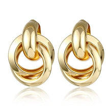 Load image into Gallery viewer, FNIO Fashion Vintage Earrings For Women Big Geometric Statement Gold Metal Drop Earrings 2020 Trendy Earings Jewelry Accessories - Larry's Anything Goes
