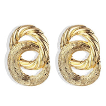 Load image into Gallery viewer, FNIO Fashion Vintage Earrings For Women Big Geometric Statement Gold Metal Drop Earrings 2020 Trendy Earings Jewelry Accessories - Larry's Anything Goes