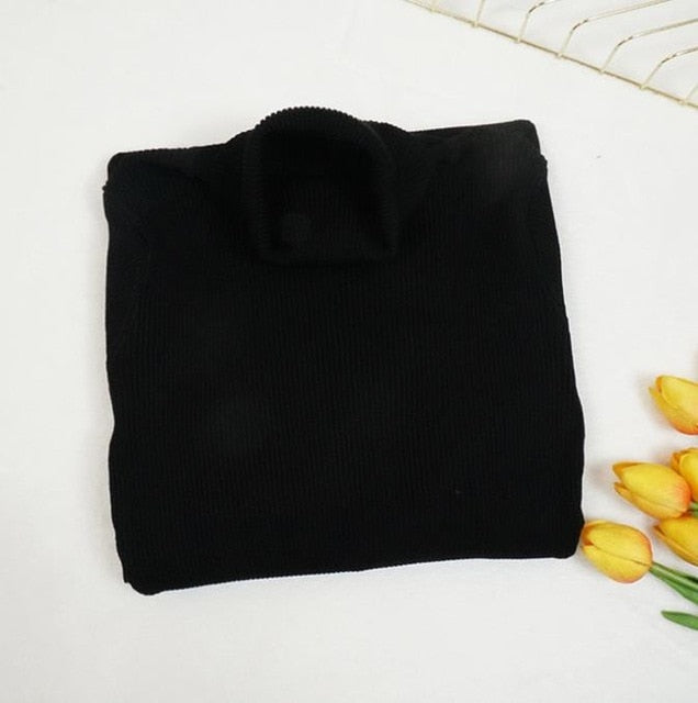New Autumn Winter Women Knitted Dress Turtleneck Sweater Dresses Lady Slim Bodycon Long Sleeve Bottoming Dress Vestidos PP003 - Larry's Anything Goes