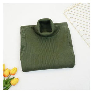 New Autumn Winter Women Knitted Dress Turtleneck Sweater Dresses Lady Slim Bodycon Long Sleeve Bottoming Dress Vestidos PP003 - Larry's Anything Goes