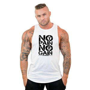 Brand Gyms Clothing Mens Bodybuilding Hooded Tank Top Cotton Sleeveless Vest Sweatshirt Fitness Workout Sportswear Tops Male - Larry's Anything Goes