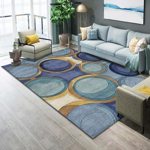 Autumn And Winter Washable Carpet Rug For Living Room Washable Modern Printing Geometric Floor Rug Carpet For Parlor Mat Bedroom - Larry's Anything Goes