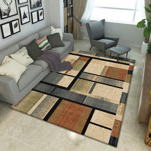 Autumn And Winter Washable Carpet Rug For Living Room Washable Modern Printing Geometric Floor Rug Carpet For Parlor Mat Bedroom - Larry's Anything Goes