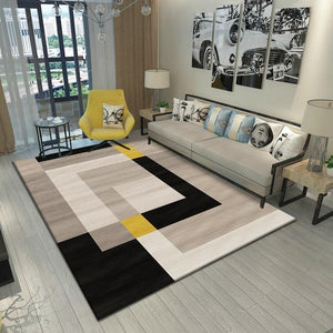 Autumn And Winter Washable Carpet Rug For Living Room Washable Modern Printing Geometric Floor Rug Carpet For Parlor Mat Bedroom - Larry's Anything Goes