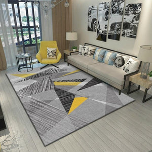 Autumn And Winter Washable Carpet Rug For Living Room Washable Modern Printing Geometric Floor Rug Carpet For Parlor Mat Bedroom - Larry's Anything Goes