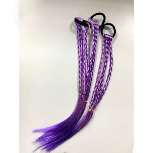 New Cute Girls Elastic Hair Rope Rubber Bands Braides Hair Accessories Wig Ponytail Hair Ring Kids Twist Braid Rope Hair Braider - Larry's Anything Goes