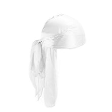 Load image into Gallery viewer, 2019 New Unisex Long Silk Satin Breathable Turban Hat Wigs Doo Durag Biker Headwrap Chemo Cap Pirate Hat Men Hair Accessories - Larry&#39;s Anything Goes