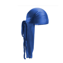 Load image into Gallery viewer, 2019 New Unisex Long Silk Satin Breathable Turban Hat Wigs Doo Durag Biker Headwrap Chemo Cap Pirate Hat Men Hair Accessories - Larry&#39;s Anything Goes