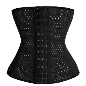 Neoprene Sweat Waist Trainer Belt Body Shaper Abdominal Trimmer Corset Fat Burning Outdoor Sports Girdle Belly Control Shapewear - Larry's Anything Goes