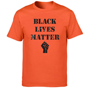 I Can't Breathe Black Lives Matter Tshirt Men BLM T Shirt Shirts Short Sleeve Tees Cotton Tshirts Activist Movement Summer Tops - Larry's Anything Goes