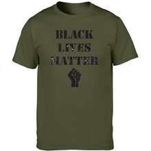 Load image into Gallery viewer, I Can&#39;t Breathe Black Lives Matter Tshirt Men BLM T Shirt Shirts Short Sleeve Tees Cotton Tshirts Activist Movement Summer Tops - Larry&#39;s Anything Goes
