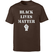 Load image into Gallery viewer, I Can&#39;t Breathe Black Lives Matter Tshirt Men BLM T Shirt Shirts Short Sleeve Tees Cotton Tshirts Activist Movement Summer Tops - Larry&#39;s Anything Goes