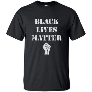 I Can't Breathe Black Lives Matter Tshirt Men BLM T Shirt Shirts Short Sleeve Tees Cotton Tshirts Activist Movement Summer Tops - Larry's Anything Goes