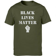 Load image into Gallery viewer, I Can&#39;t Breathe Black Lives Matter Tshirt Men BLM T Shirt Shirts Short Sleeve Tees Cotton Tshirts Activist Movement Summer Tops - Larry&#39;s Anything Goes