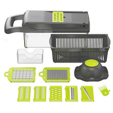 Load image into Gallery viewer, Mandoline Vegetable Fruit Slicer Grater Cutter Peeler Multifunctional Potato Peeler Carrot Grater Drain Basket Kitchen Tool - Larry&#39;s Anything Goes