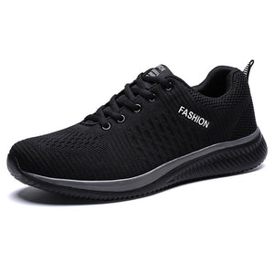 Summer Breathable Men's Casual Shoes Mesh Breathable Man Casual Shoes Fashion Moccasins Lightweight Men Sneakers Hot Sale 35-48 - Larry's Anything Goes