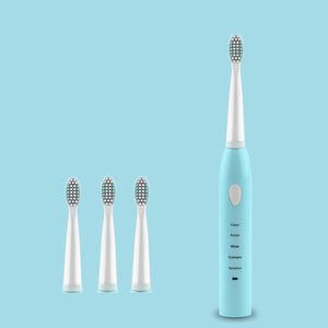 Electric Toothbrush Powerful Ultrasonic Sonic USB Charge Rechargeable Tooth Washable Electronic Whitening Teeth Brush DropShip - Larry's Anything Goes