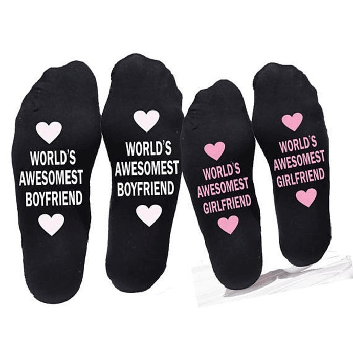 Birthday Gift for Boyfriend Cotton Socks Ankle Small Love Gift Anniversary Girlfriend Present Party Wedding Valentines Day Favor - Larry's Anything Goes