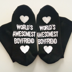 Birthday Gift for Boyfriend Cotton Socks Ankle Small Love Gift Anniversary Girlfriend Present Party Wedding Valentines Day Favor - Larry's Anything Goes