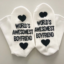 Load image into Gallery viewer, Birthday Gift for Boyfriend Cotton Socks Ankle Small Love Gift Anniversary Girlfriend Present Party Wedding Valentines Day Favor - Larry&#39;s Anything Goes